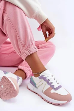 Damskie Boto Skórzane Damskie Buty Sportowe Wielokolorowe Kabama