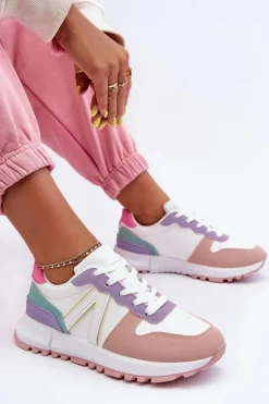 Damskie Boto Skórzane Damskie Buty Sportowe Wielokolorowe Kabama