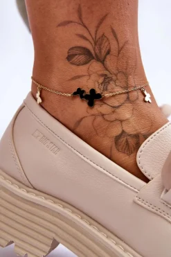 Damskie Big Star Shoes Skórzane Mokasyny Półbuty Big Star LL274581 Beżowe