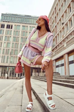 Damskie Boto Skórzane Sandały Na Platformie Białe Tessy