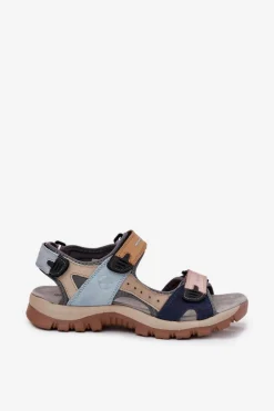 Damskie Artiker Skórzane Sportowe Sandały Damskie 54C1294 Multikolor