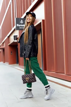 Best Big Star Shoes Skórzane Trapery Botki Big Star II274365 Szare