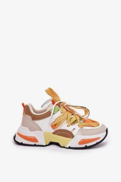 Boto Buty Sportowe Na Platformie|Sneakersy Damskie*Sneakersy Buty Sportowe Damskie Z Podwójnym Sznurowaniem Multikolor Efobell