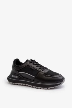 Damskie Big Star Shoes Sneakersy Damskie Big Star NN274A090 Czarne