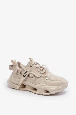 Damskie GOE Sneakersy Damskie NN2N4041 Beżowe