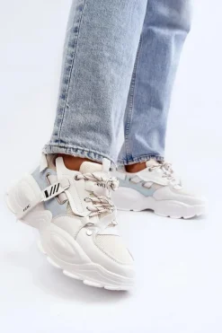 Damskie GOE Sneakersy Damskie NN2N4039B Białe