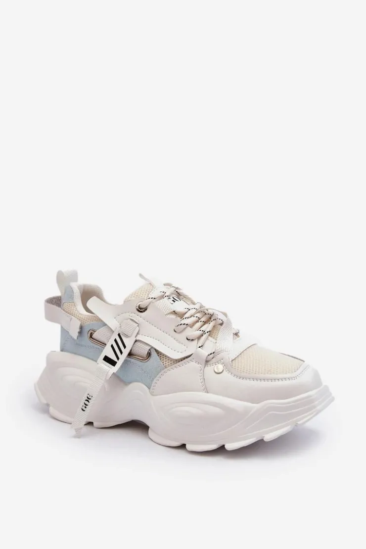Damskie GOE Sneakersy Damskie NN2N4039B Białe