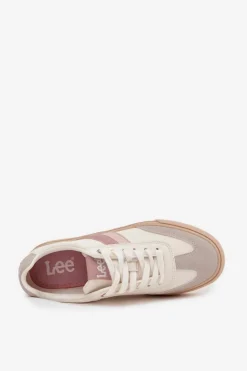 New Lee Sneakersy Damskie AILANI WOMEN LOW 50253004.02A Zgaszona Biel