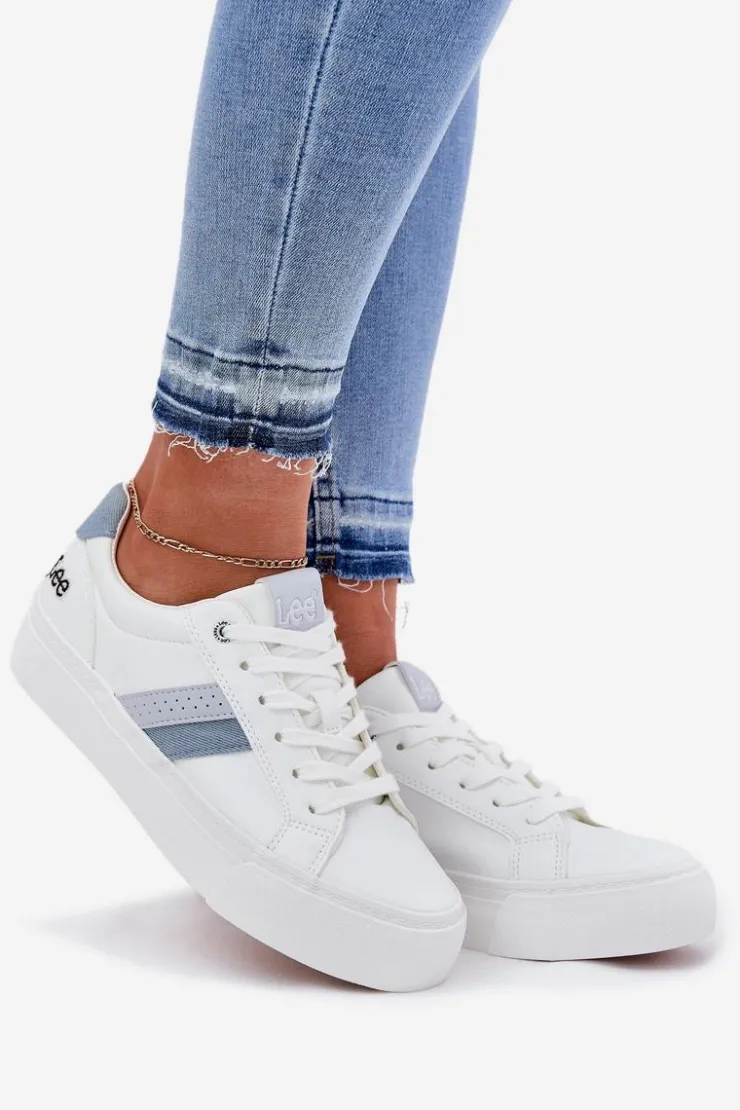 Lee Sneakersy Damskie*Sneakersy Damskie LAYLA WOMEN LOW 50251003 Białe Biały