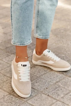 Lee Sneakersy Damskie*Sneakersy Damskie LIAN WOMEN LOW 50251005.33F Beżowe