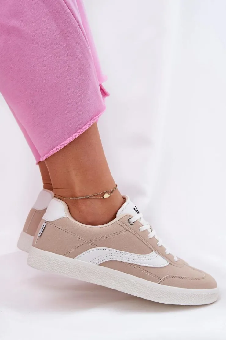 Lee Sneakersy Damskie*Sneakersy Damskie LIAN WOMEN LOW 50251005.33F Beżowe
