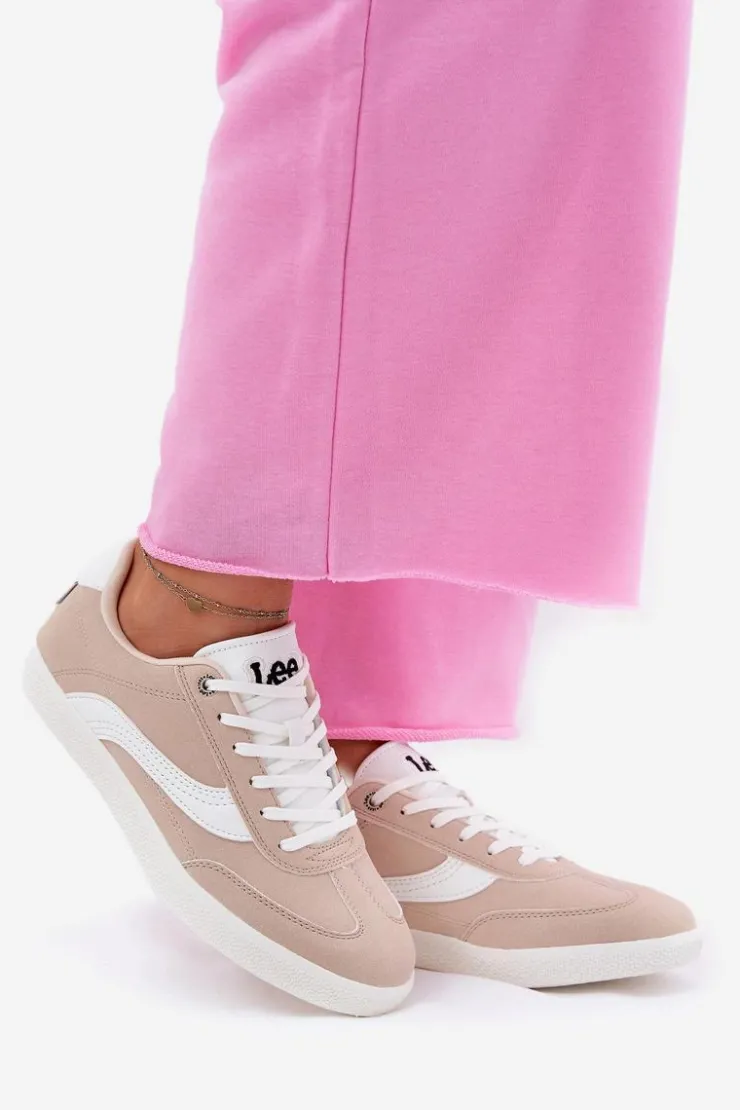 Lee Sneakersy Damskie*Sneakersy Damskie LIAN WOMEN LOW 50251005.33F Beżowe
