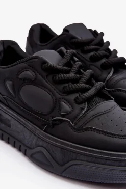 Boto Buty Sportowe Na Platformie|Sneakersy Damskie*Sneakersy Damskie Na Platformie Czarne Finos