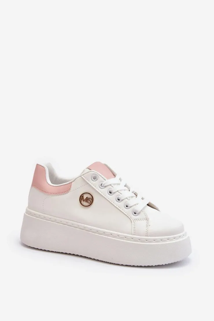 Boto Buty Sportowe Na Platformie|Sneakersy Damskie*Sneakersy Damskie Na Platformie Białe Eshen