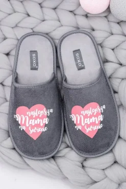 Damskie Boto SOXO Damskie Papcie Najlepsza Mama Na Świecie