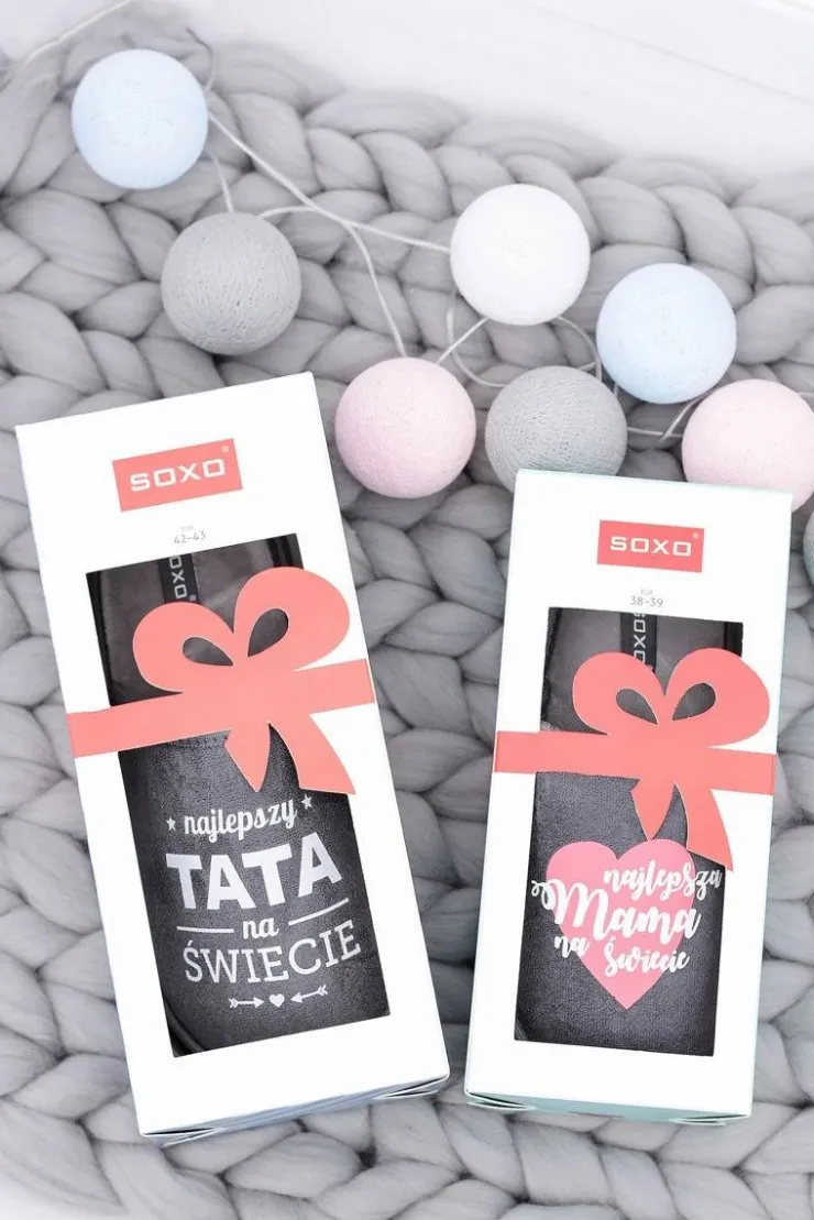 Damskie Boto SOXO Damskie Papcie Najlepsza Mama Na Świecie