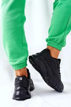 Big Star Shoes Buty Sportowe Na Platformie|Buty Sportowe Big Star*Sportowe Buty Big Star II274287 Czarne