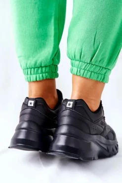 Big Star Shoes Buty Sportowe Na Platformie|Buty Sportowe Big Star*Sportowe Buty Big Star II274287 Czarne