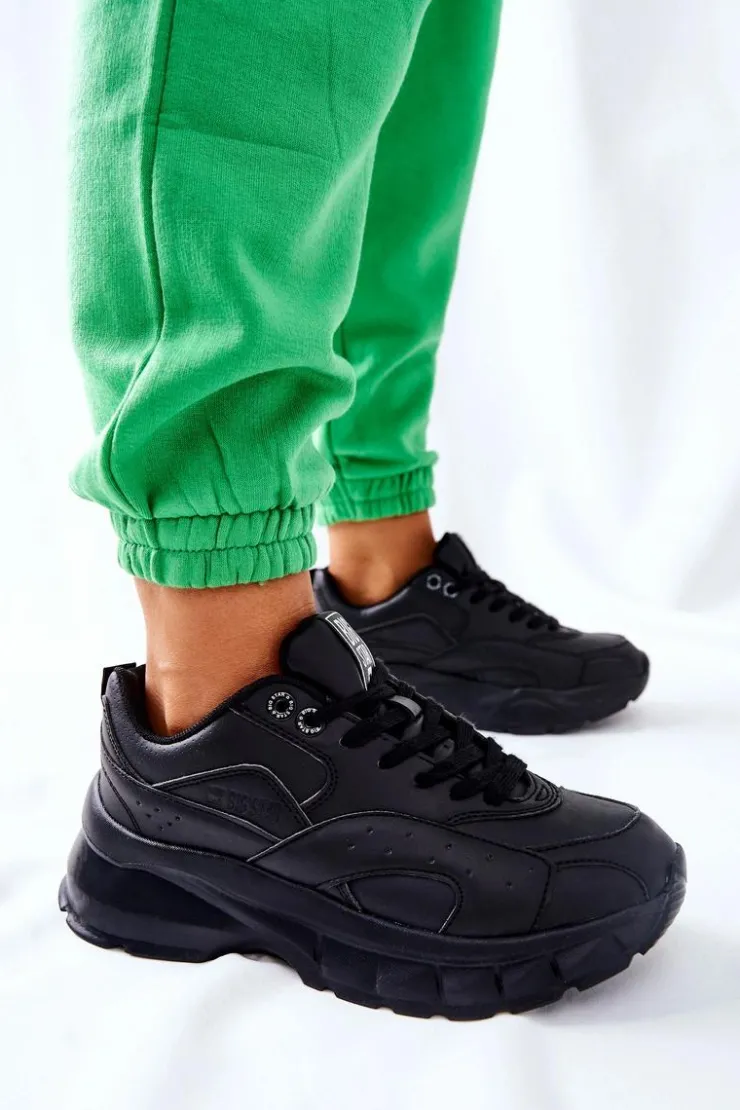 Big Star Shoes Buty Sportowe Na Platformie|Buty Sportowe Big Star*Sportowe Buty Big Star II274287 Czarne