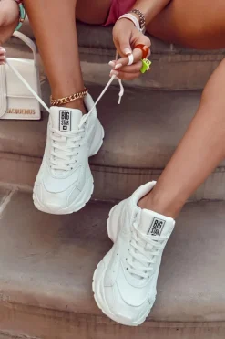 Big Star Shoes Buty Sportowe Big Star*Sportowe Buty Big Star II274286 Białe