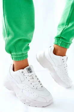 Big Star Shoes Buty Sportowe Big Star*Sportowe Buty Big Star II274286 Białe