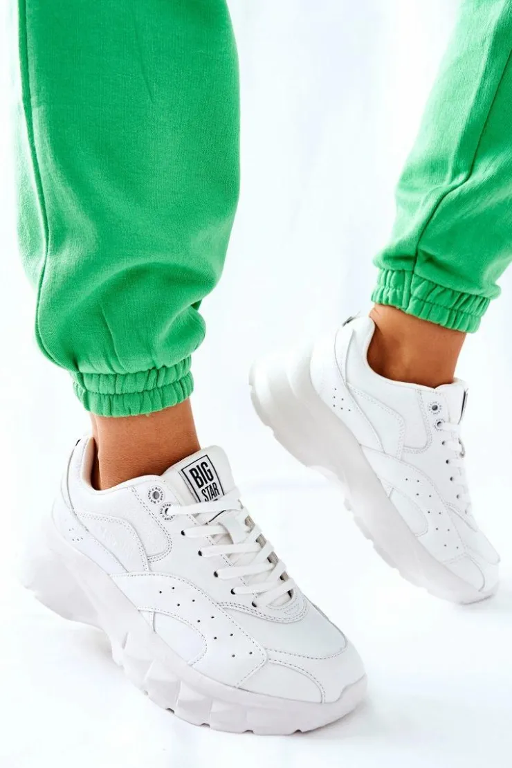 Big Star Shoes Buty Sportowe Big Star*Sportowe Buty Big Star II274286 Białe