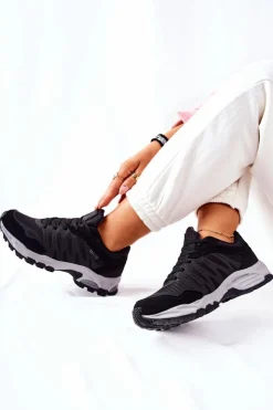 New Big Star Shoes Sportowe Buty Memory Foam Big Star GG274501 Czarne