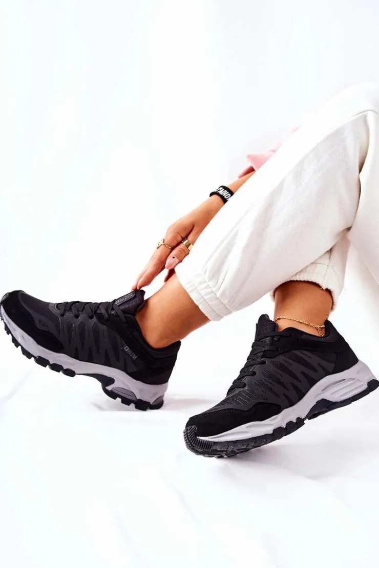 New Big Star Shoes Sportowe Buty Memory Foam Big Star GG274501 Czarne