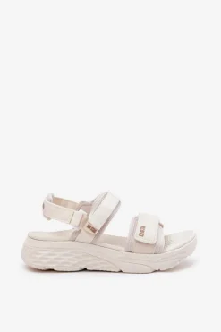 Damskie Big Star Shoes Sportowe Sandały Damskie Na Platformie Big Star RR274A076 Beżowe