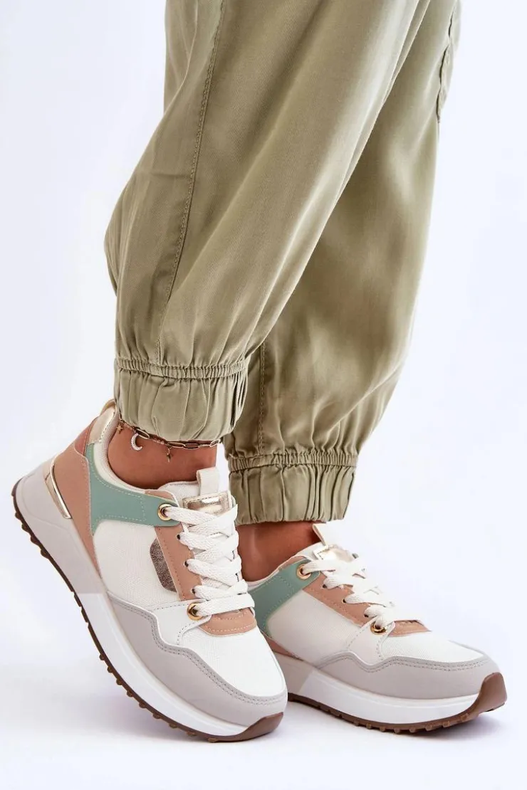 Outlet Boto Stylowe buty sportowe damskie Wielokolorowe Katenia