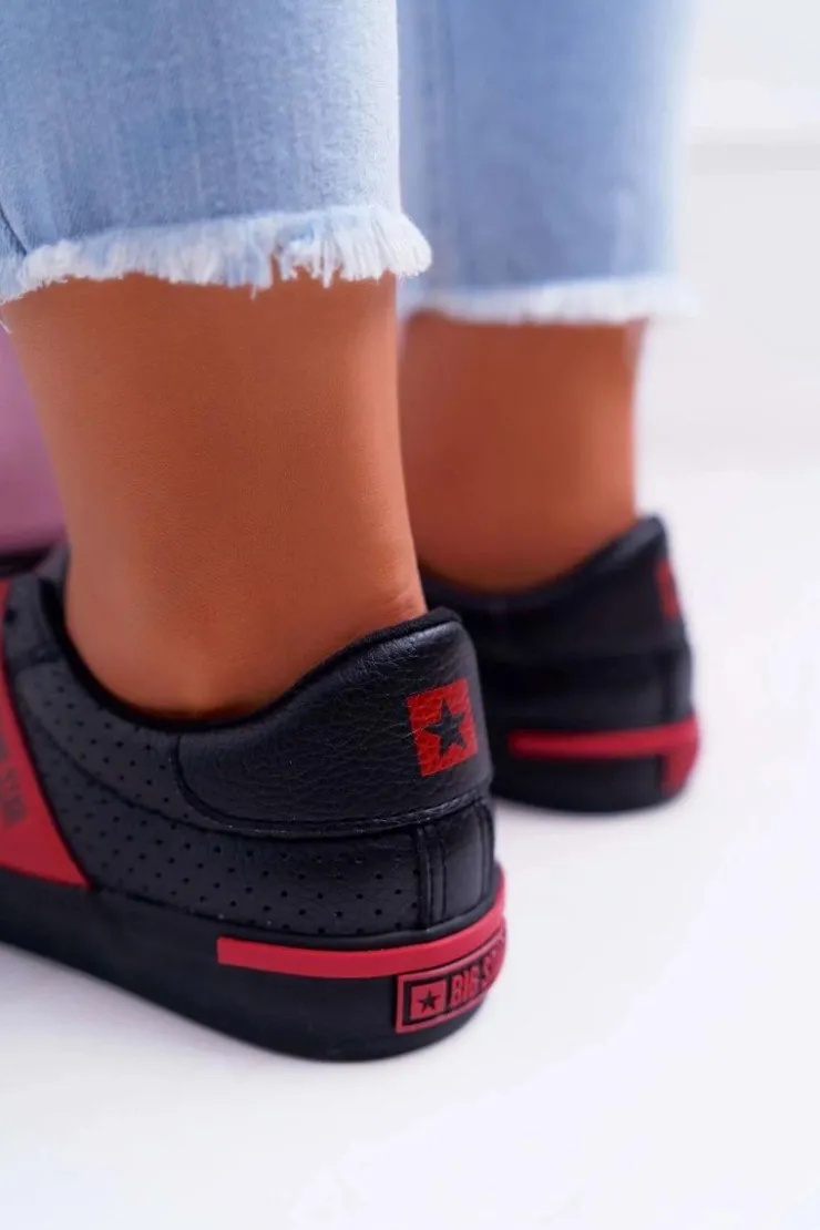 New Big Star Shoes Trampki Damskie Big Star Czarne EE274339