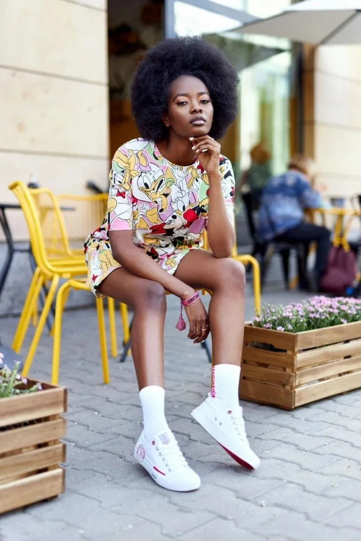 Outlet Cross Jeans Trampki Damskie Białe FF2R4072C