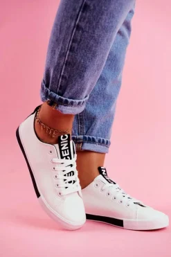 Damskie Boto Trampki Damskie Klasyczne Czarne Ville