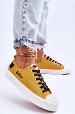 Damskie Lee Cooper Trampki Damskie LCW-23-44-1649L Żółte