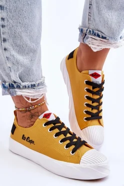 Damskie Lee Cooper Trampki Damskie LCW-23-44-1649L Żółte