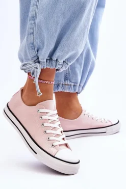 Discount Boto Trampki Klasyczne Niskie Damskie Jasnoróżowe Vegas Różowy