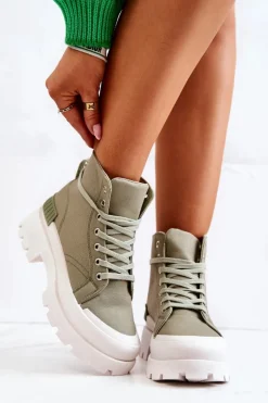 Discount Boto Trapery Wiązane Zielone Faithfull