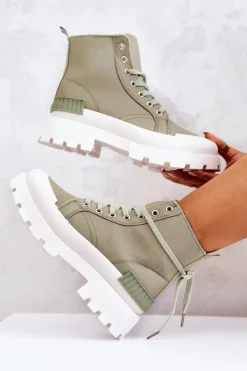 Discount Boto Trapery Wiązane Zielone Faithfull