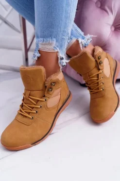 Boto Trekkingowe Damskie*Trekkingowe Damskie Ocieplane Buty z Kożuszkiem Sheep