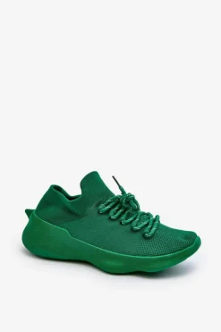 Discount Boto Wsuwane Buty Sportowe Damskie Zielone Juhitha