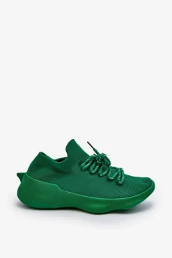 Discount Boto Wsuwane Buty Sportowe Damskie Zielone Juhitha