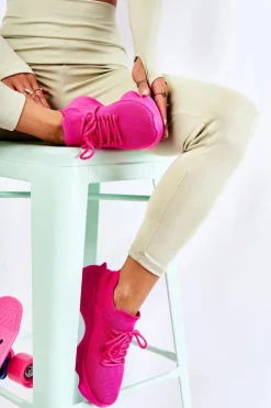 Boto Wsuwane Buty Sportowe Damskie Fuksja Dalmiro