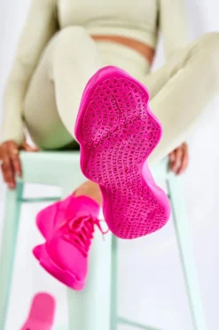 Boto Wsuwane Buty Sportowe Damskie Fuksja Dalmiro