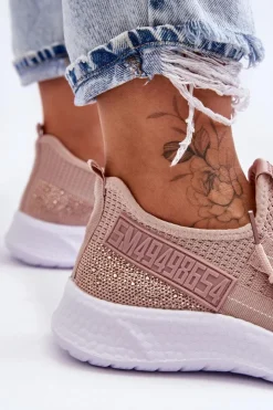 Boto Buty Sportowe Na Platformie|Sneakersy Damskie*Wsuwane Damskie Buty Sportowe Różowe Hold Me!