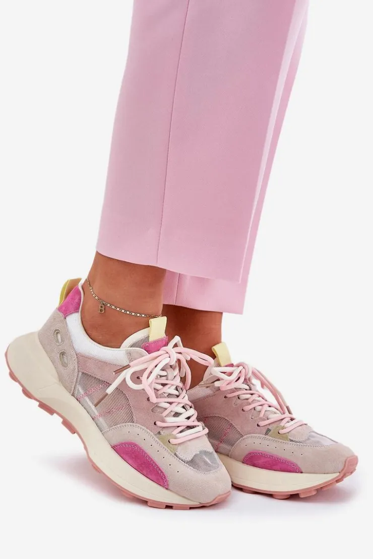 Clearance Buty damskie Vinceza Zamszowe Buty Sportowe Sneakersy Damskie Vinceza 66725 Multikolor