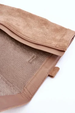 Online Boto Zamszowe Kozaki Damskie Na Słupku Beżowe Khabira