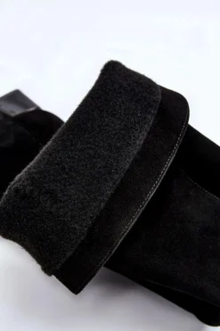 Laura Messi Kozaki Przed Kolano|Kozaki Na Obcasie*Zamszowe Kozaki Muszkieterki 2221 Czarne