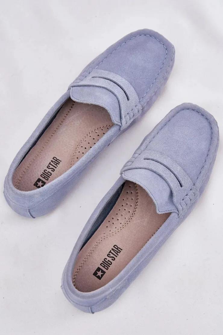 Damskie Big Star Shoes Zamszowe Mokasyny Damskie Big Star RR274943 e