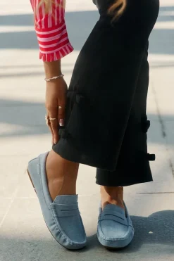 Damskie Big Star Shoes Zamszowe Mokasyny Damskie Big Star RR274943 e