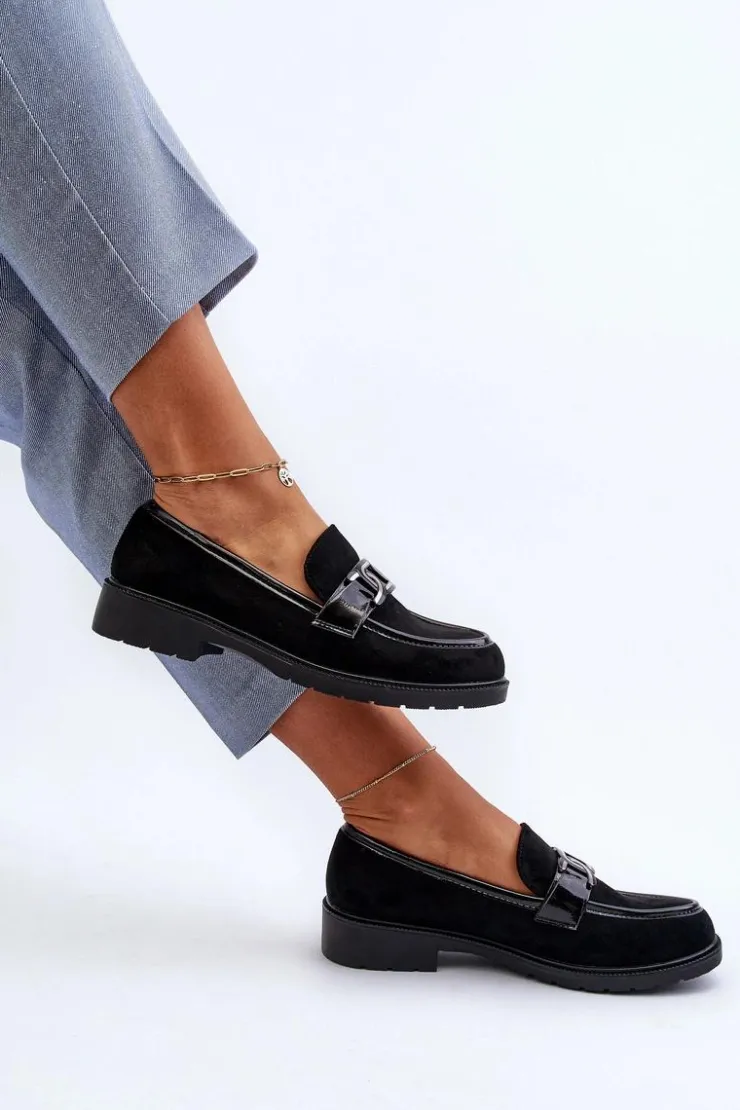 New Damskie buty S.Barski Zamszowe Mokasyny Damskie S.Barski HY350A